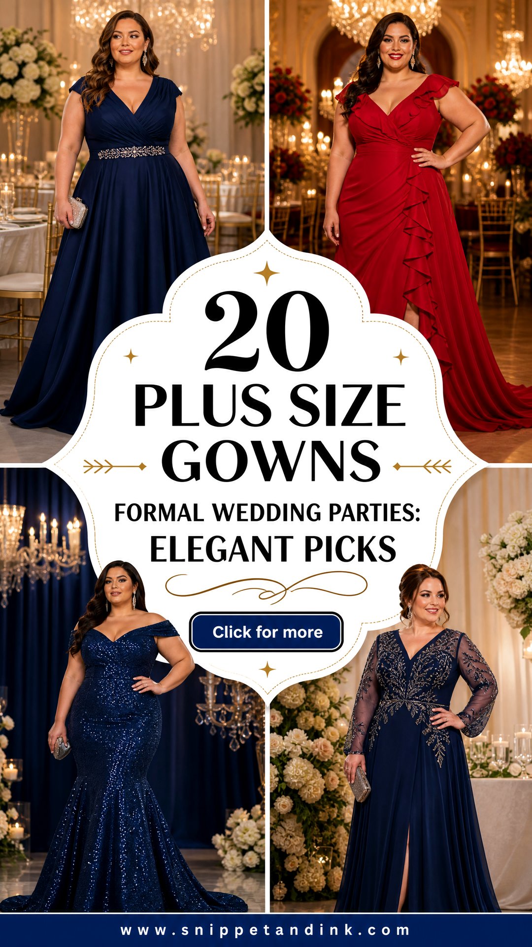 20 Plus Size Gowns Formal Wedding Parties Elegant Picks - 20 Plus Size Gowns Formal Wedding Parties: Elegant Picks