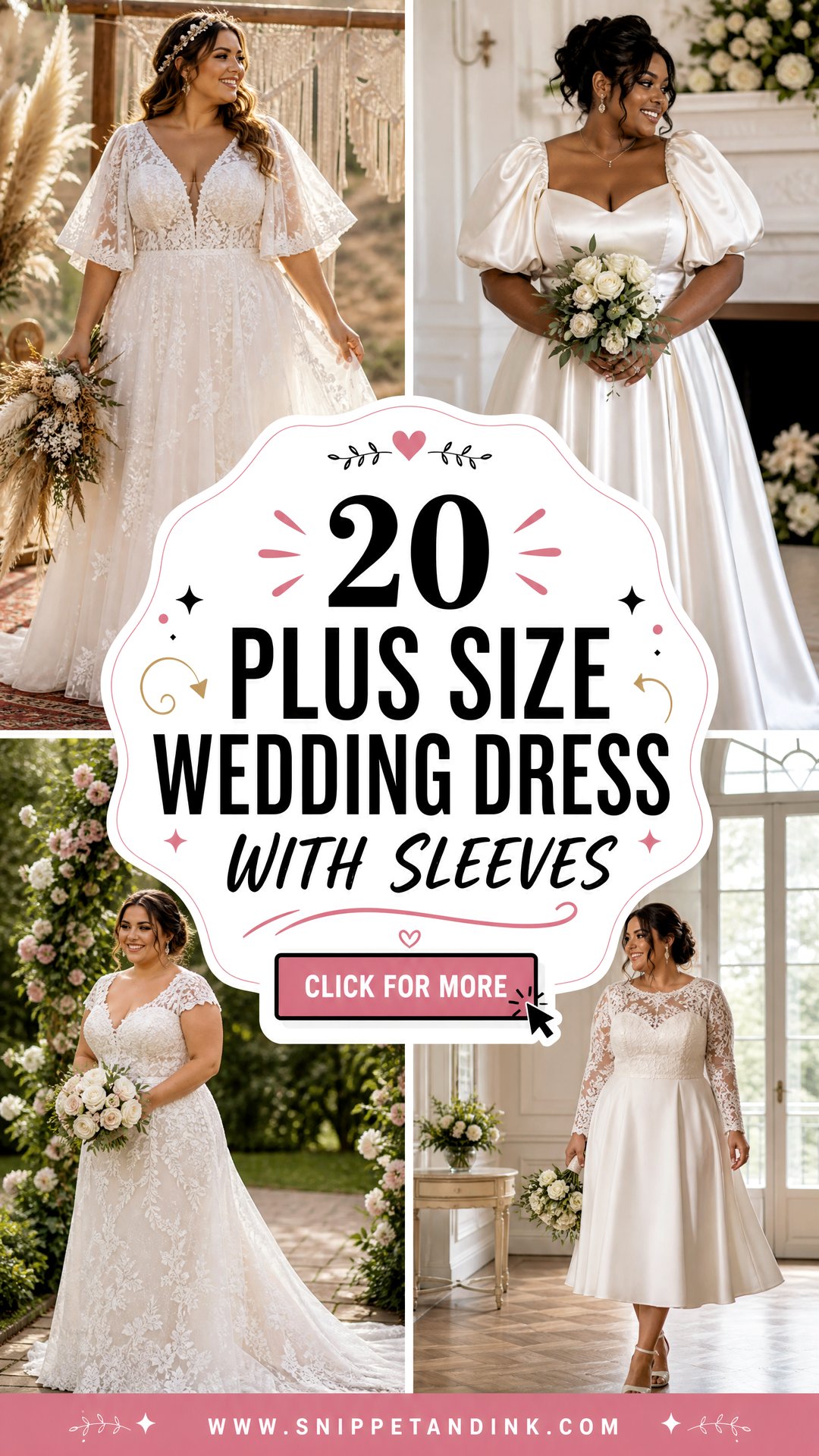 20 Plus Size Wedding Dress with Sleeves Elegant Bridal Picks - 20 Plus Size Wedding Dress with Sleeves: Elegant Bridal Picks