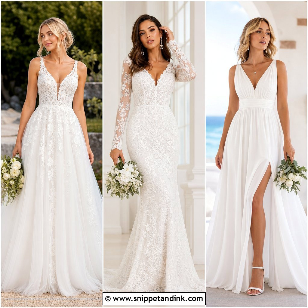 20 Plus Wedding Dresses for a Flattering, Modern Bridal Look