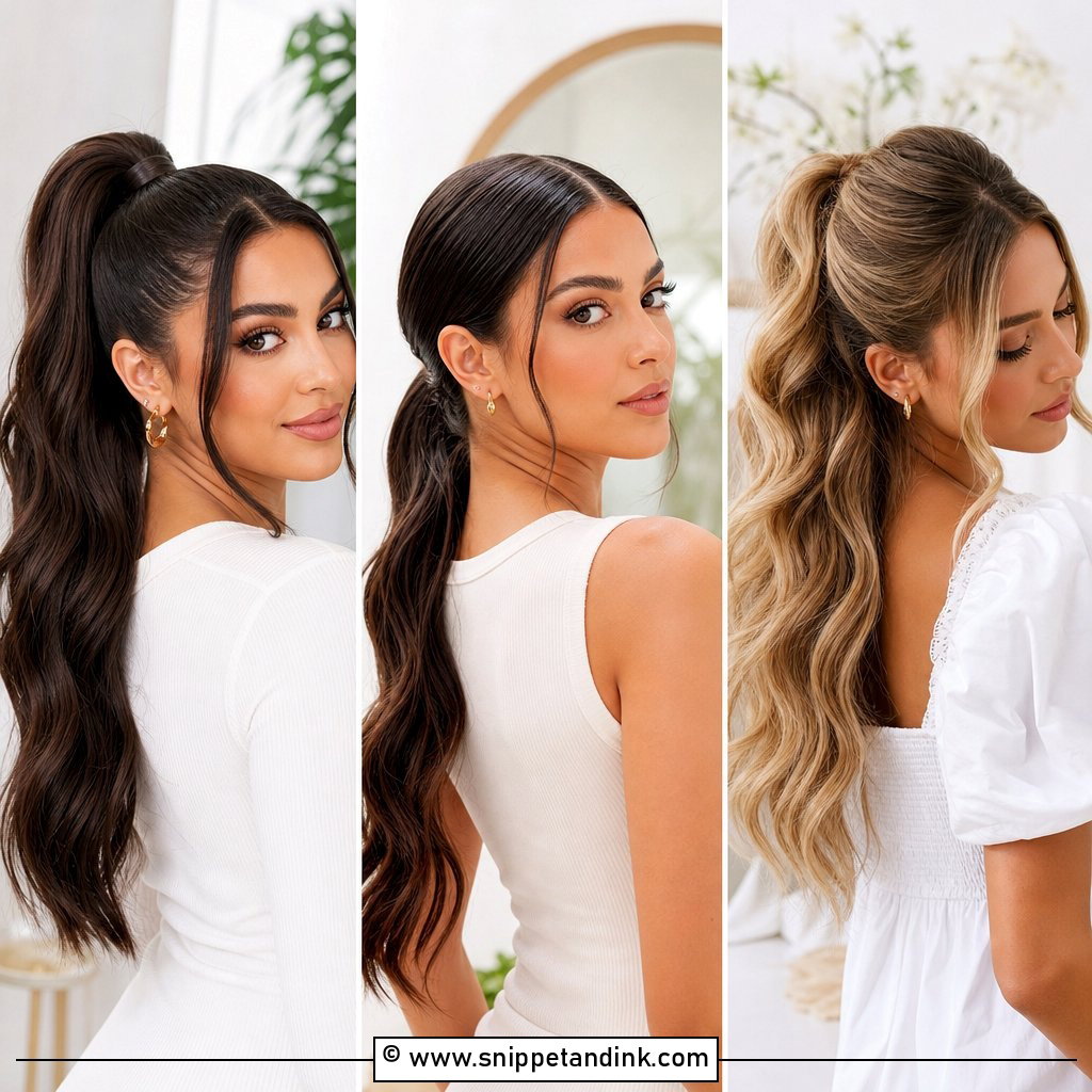 20 Ponytail Wedding Guest Ideas for Effortless Glam Looks