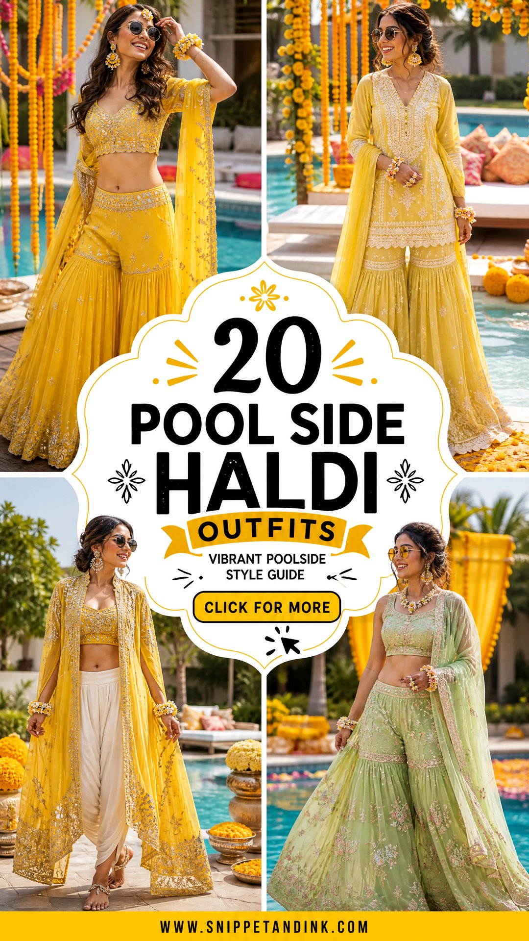 20 Pool Side Haldi Outfits Vibrant Poolside Style Guide - 20 Pool Side Haldi Outfits: Vibrant Poolside Style Guide