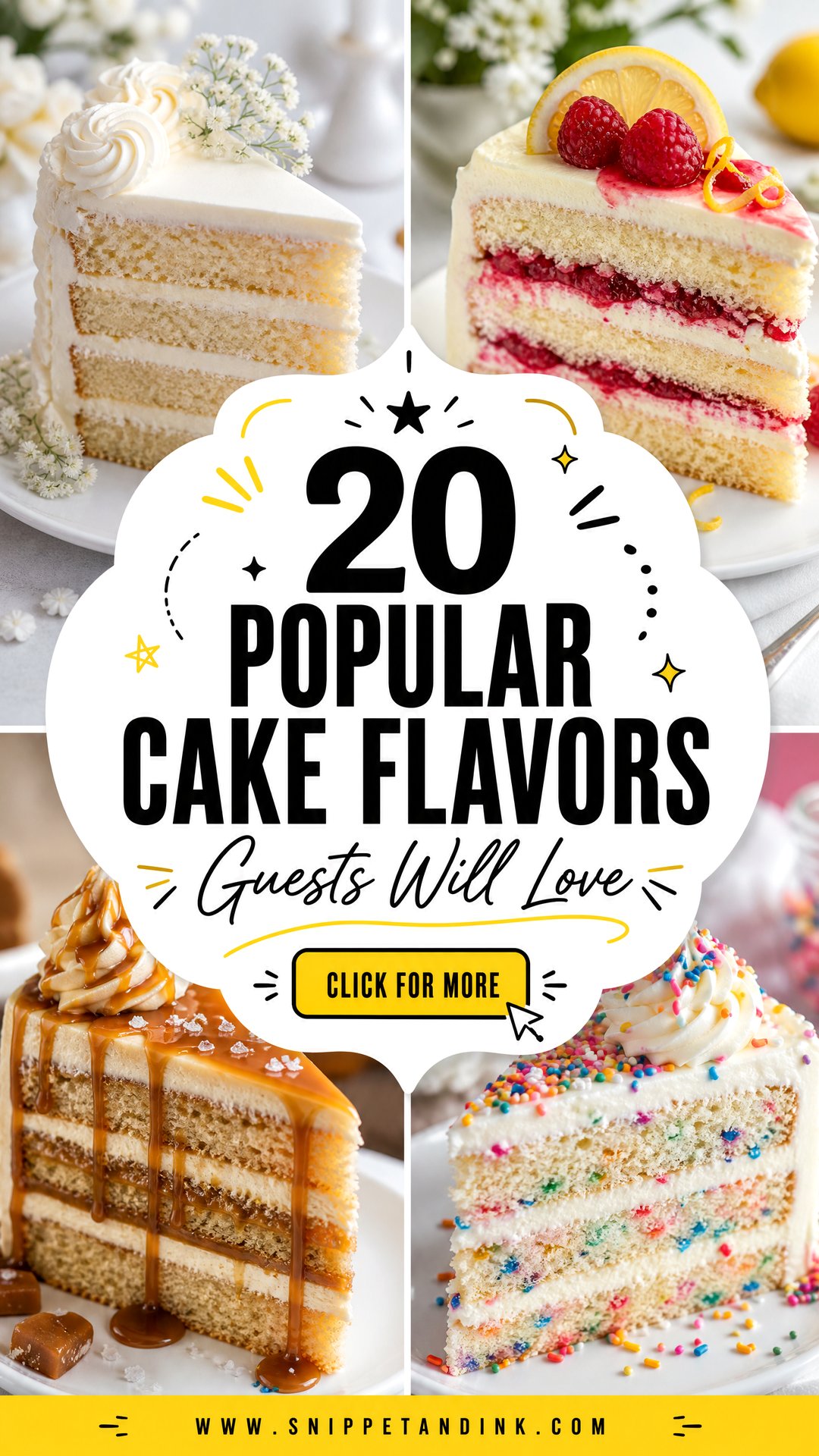 20 Popular Cake Flavors for Wedding Guests Will Love Most - 20 Popular Cake Flavors for Wedding Guests Will Love Most
