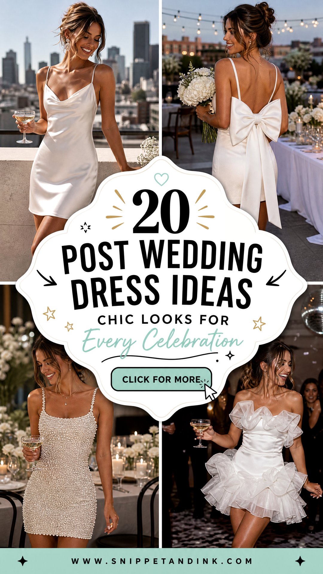 20 Post Wedding Dress Ideas Chic Looks for Every Celebration - 20 Post Wedding Dress Ideas: Chic Looks for Every Celebration