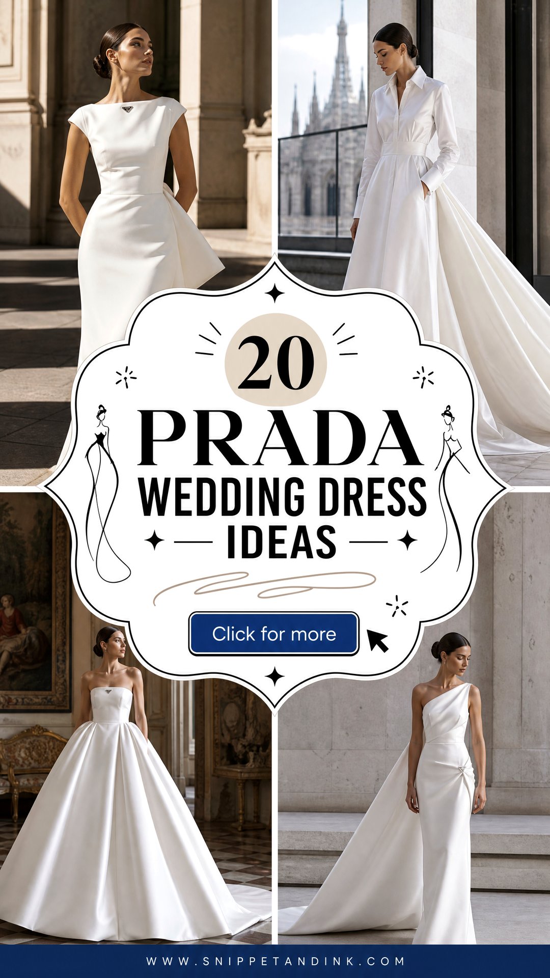 20 Prada Wedding Dress Ideas Luxury Bridal Inspiration - 20 Prada Wedding Dress Ideas: Luxury Bridal Inspiration