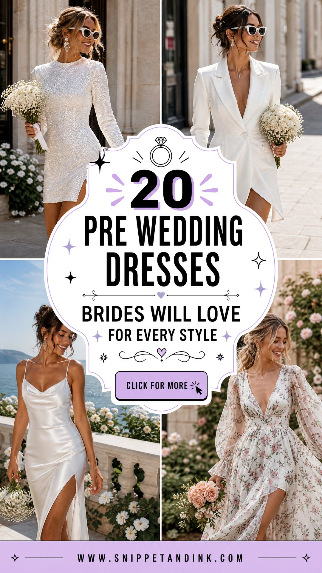 20 Pre Wedding Dresses Brides Will Love for Every Style - 20 Pre Wedding Dresses Brides Will Love for Every Style