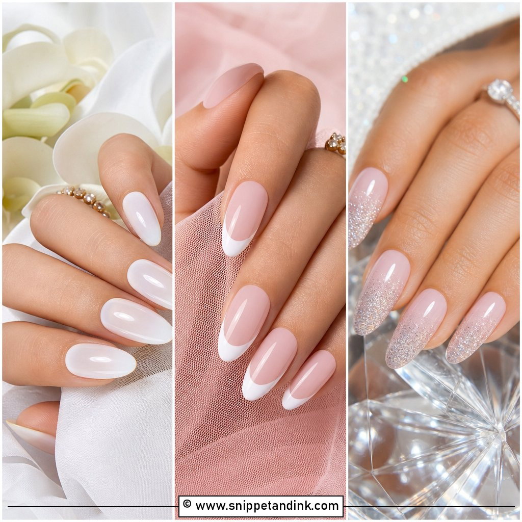 20 Pre Wedding Nails for Bride Romantic Mani Ideas