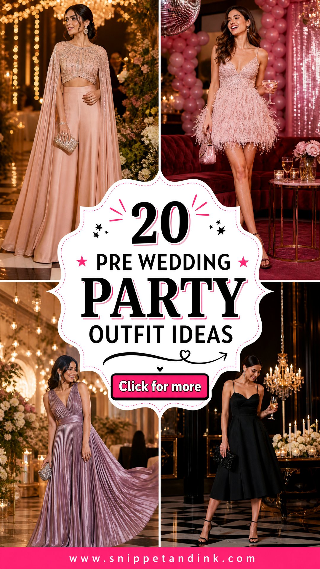 20 Pre Wedding Party Outfit Ideas Chic Looks for Brides - 20 Pre Wedding Party Outfit Ideas: Chic Looks for Brides