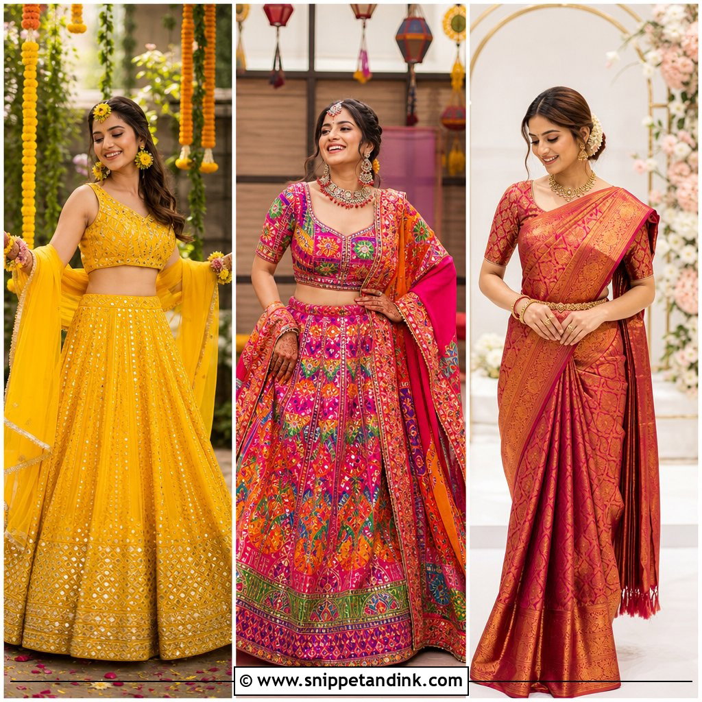 20 Pre Wedding Traditional Outfits: Elegant Bridal Style