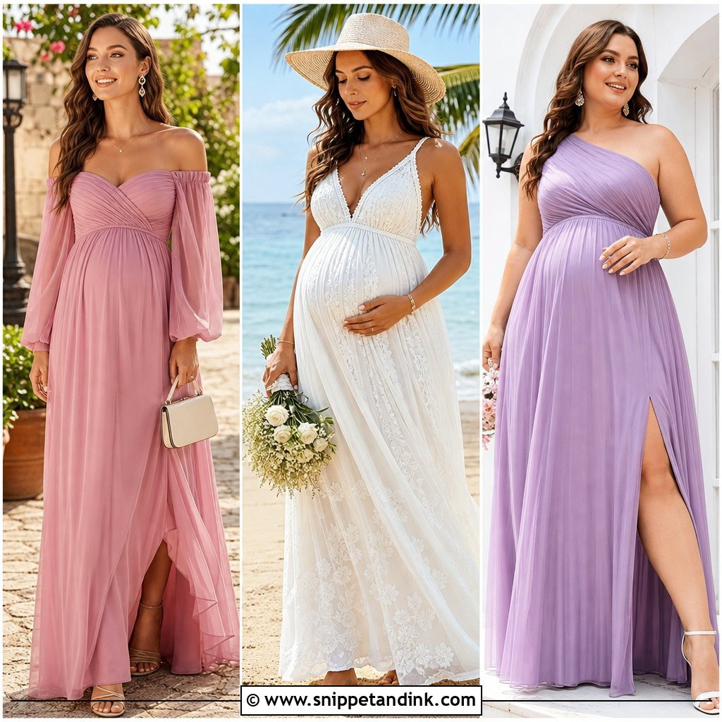 20 Pregnancy Outfits for Wedding: Chic Guest Style Guide