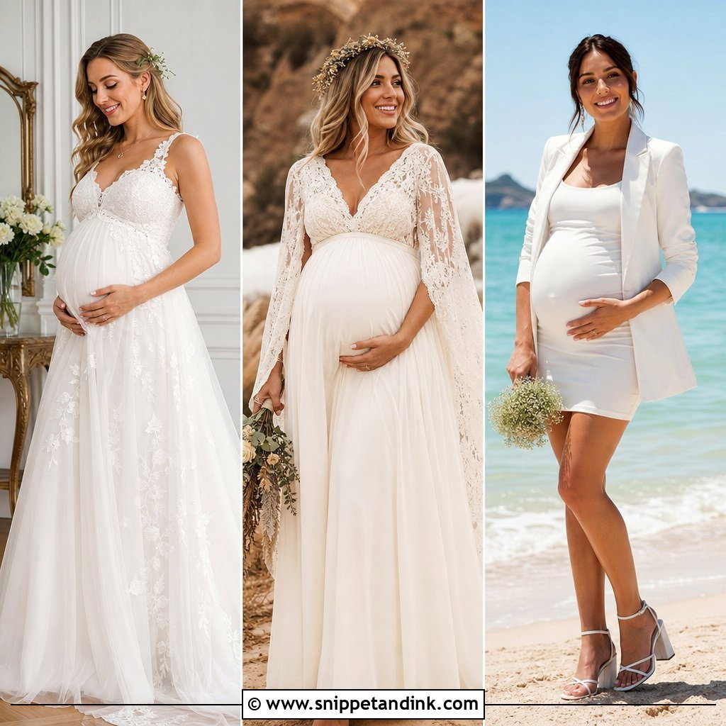 20 Pregnant Brides Ideas: Beautiful Looks for Every Style
