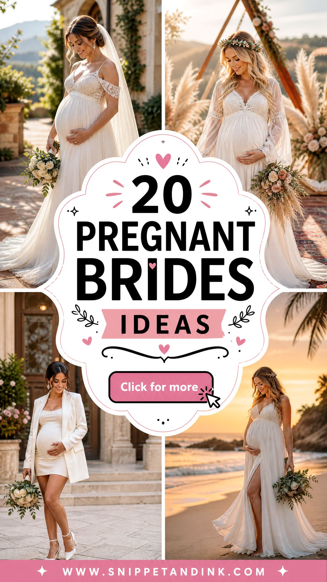 20 Pregnant Brides Ideas Beautiful Looks for Every Style - 20 Pregnant Brides Ideas: Beautiful Looks for Every Style