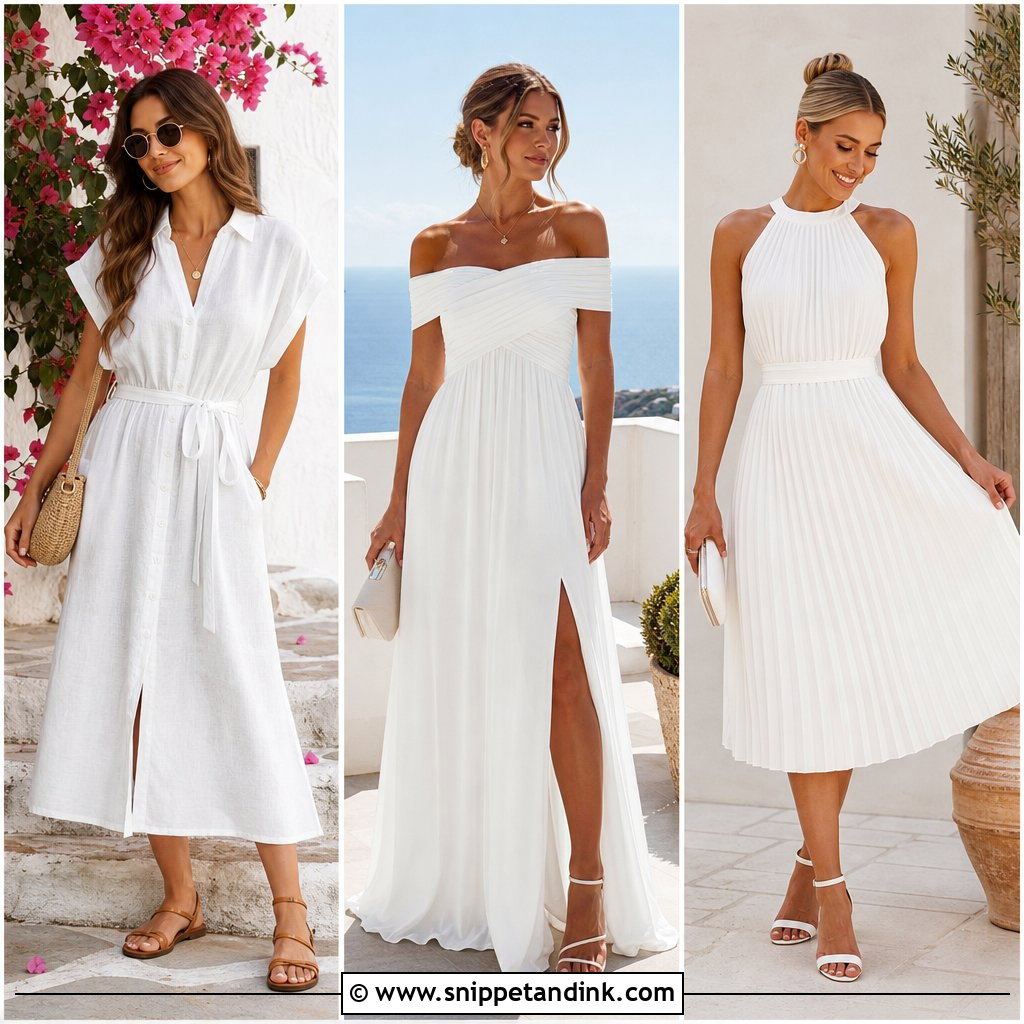 20 Prewedding White Dress Ideas: Chic Looks for Modern Brides