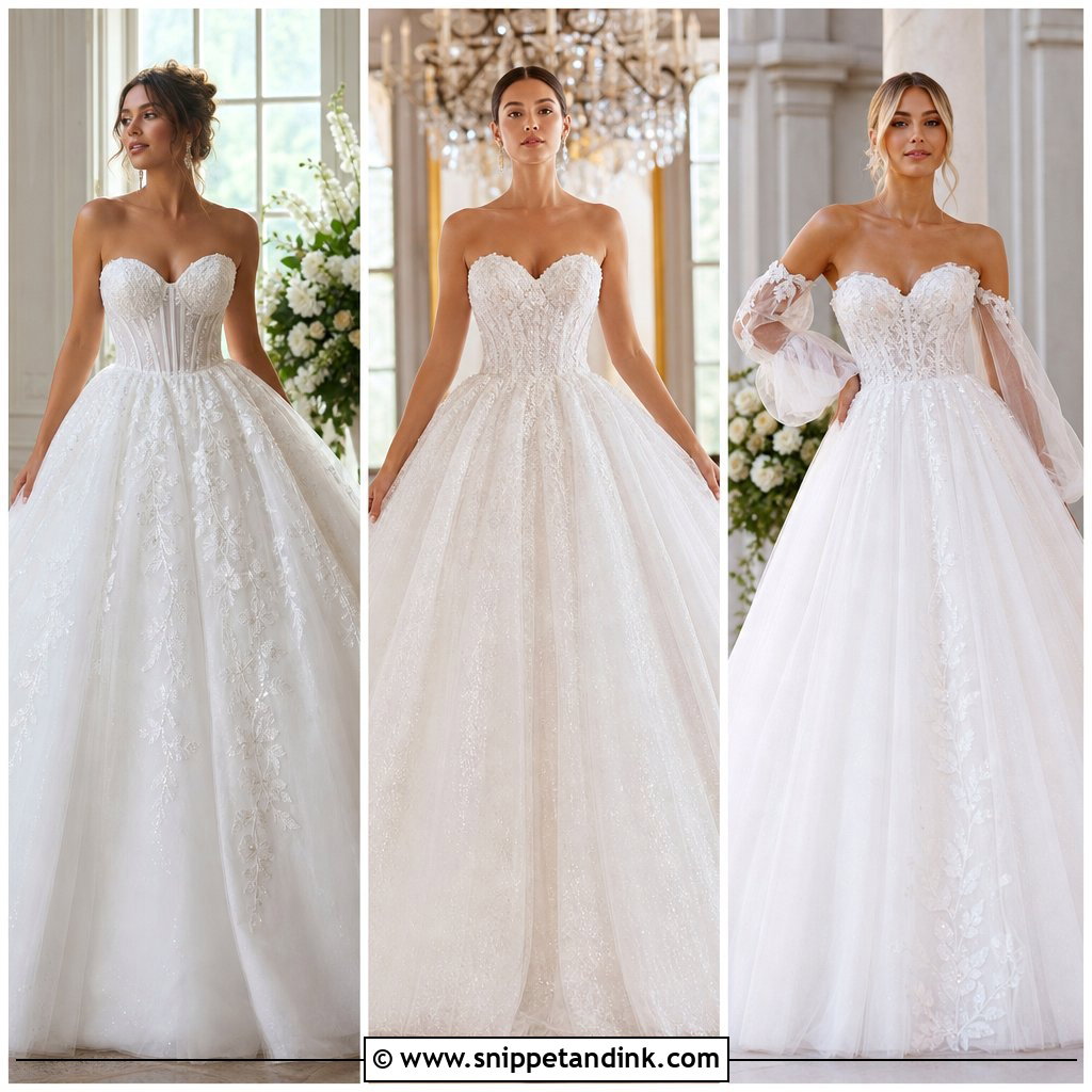 20 Princess Ball Gowns Wedding Dress: Regal Bridal Ideas