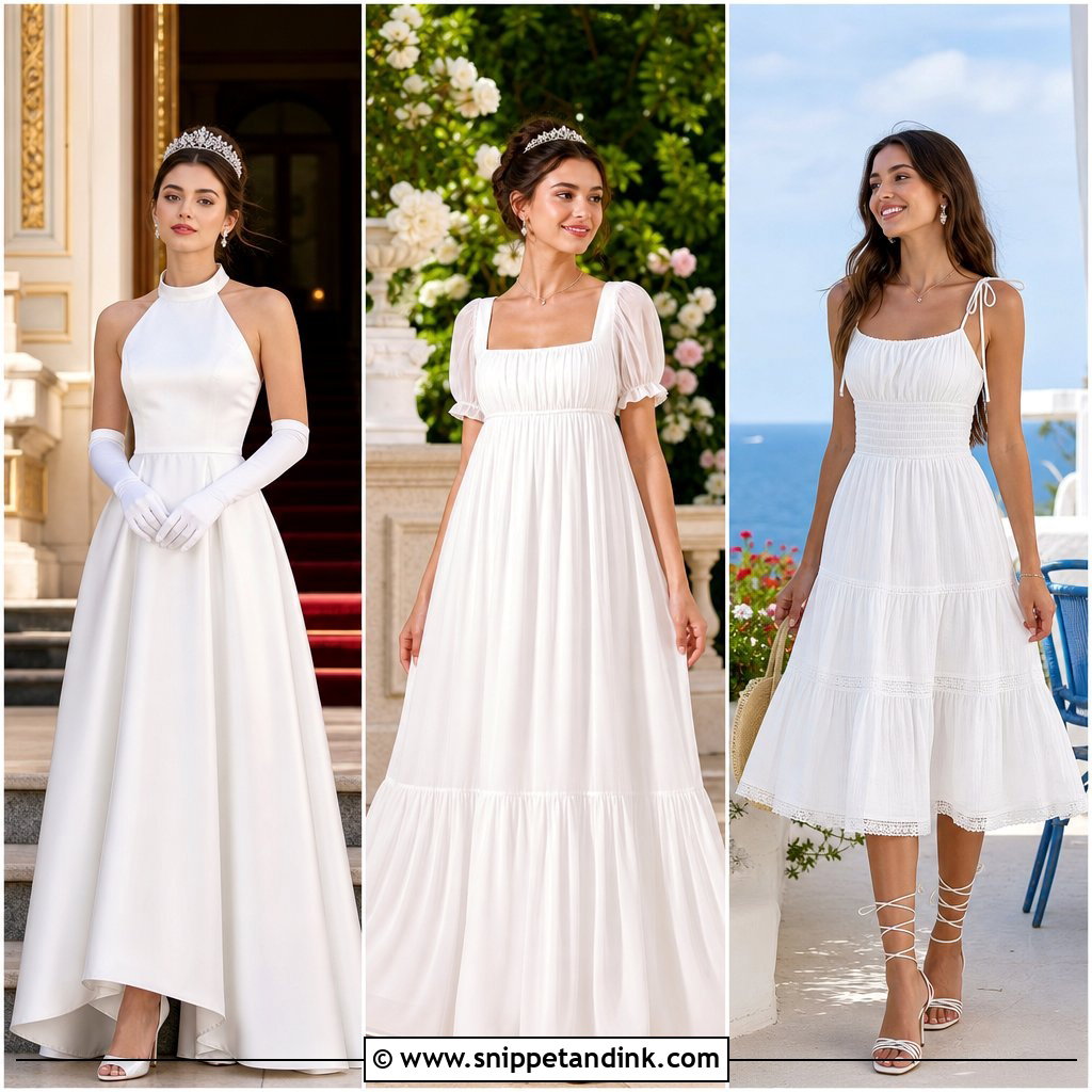 20 Princess Diaries White Dress Ideas: Regal Movie-Inspired Looks