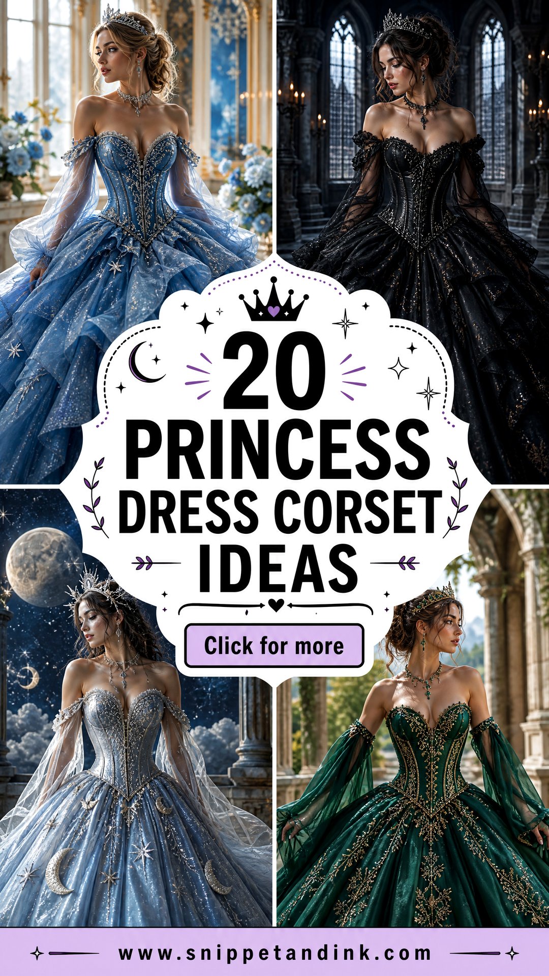 20 Princess Dress Corset Ideas Fairytale Bridal Style Ideas - 20 Princess Dress Corset Ideas: Fairytale Bridal Style Ideas