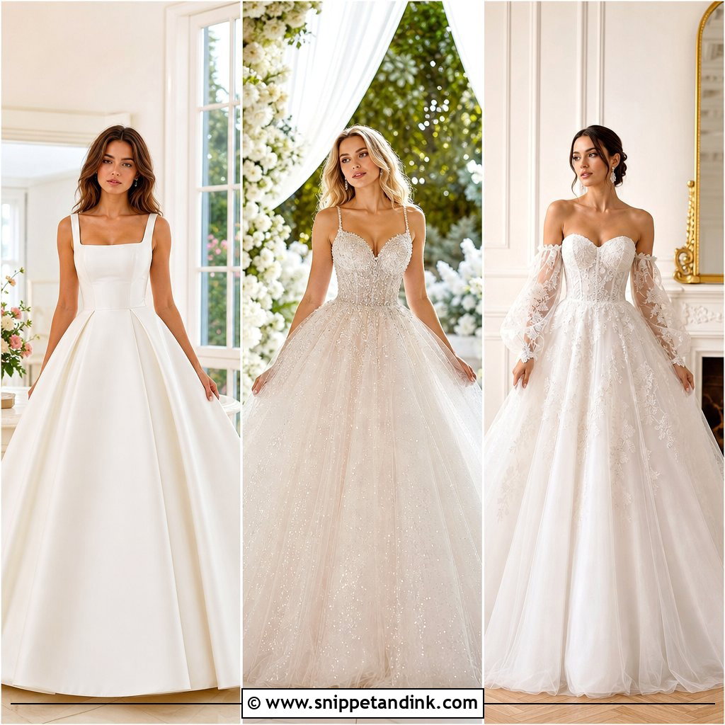 20 Princess Elegant Wedding Dresses: Regal Bridal Inspiration