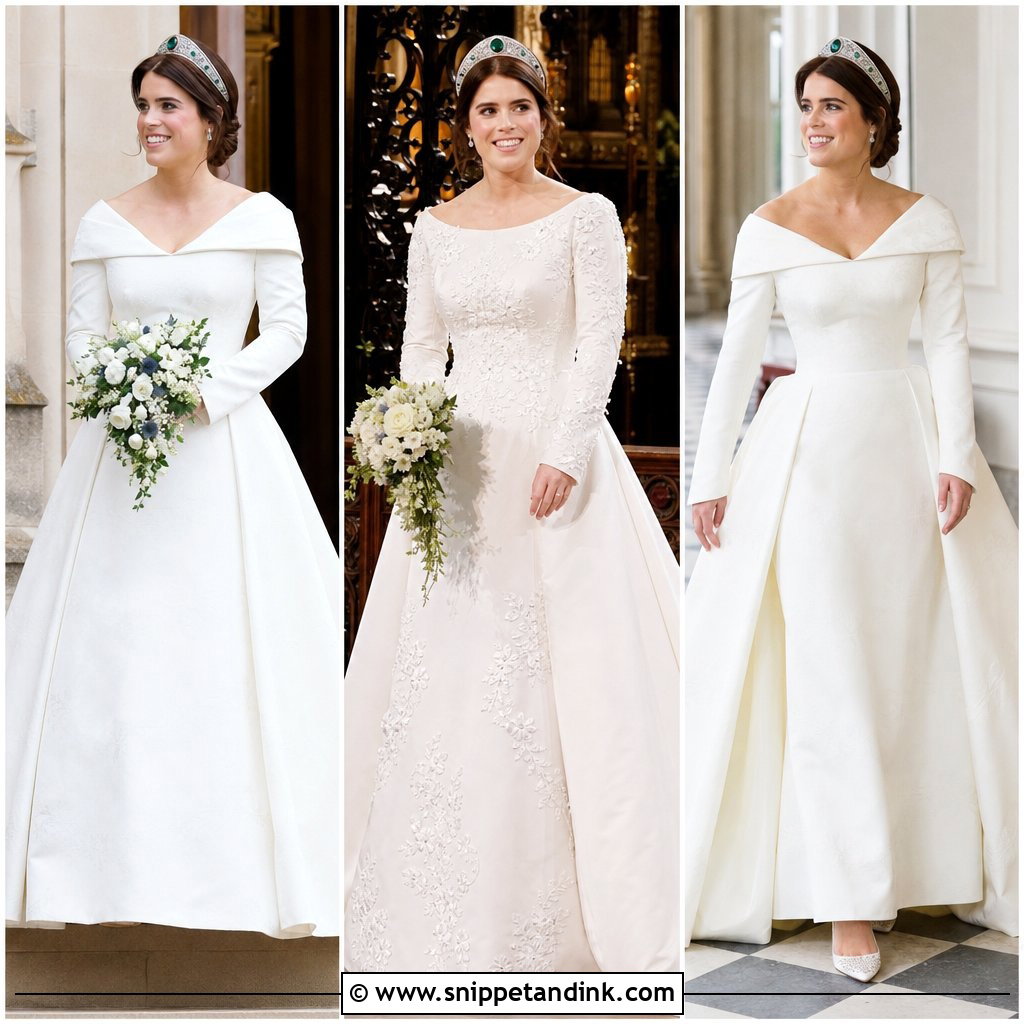 20 Princess Eugenie Wedding Dress Ideas for Regal Modern Brides