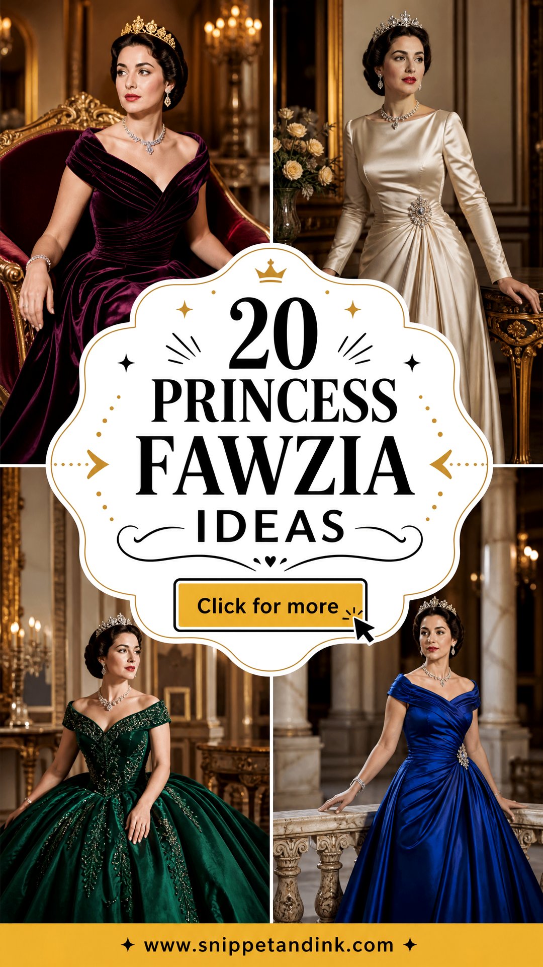 20 Princess Fawzia Ideas for a Regal Vintage Bridal Look - 20 Princess Fawzia Ideas for a Regal Vintage Bridal Look