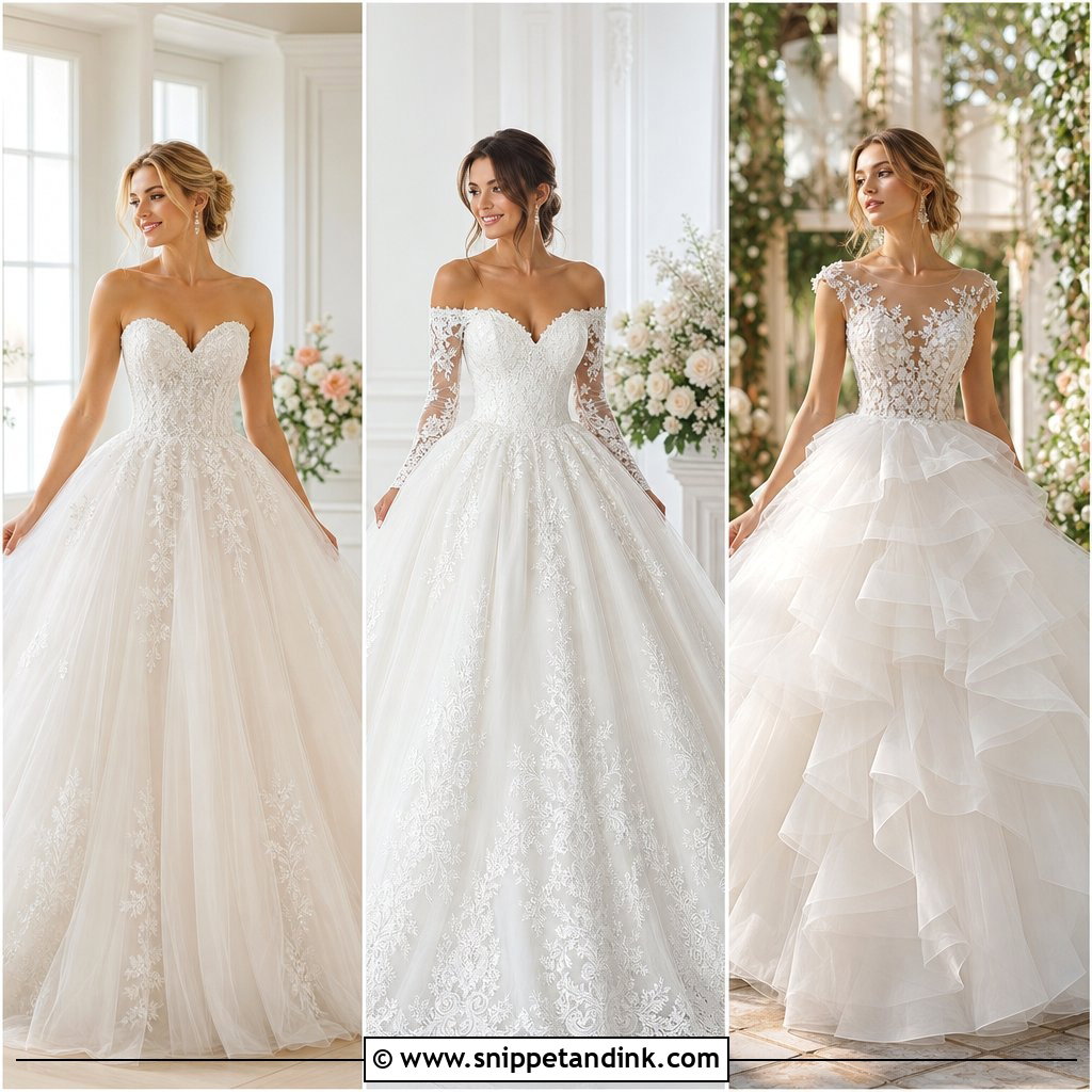 20 Princess Wedding Dresses Ball Gown Fairytale: Dreamy Picks