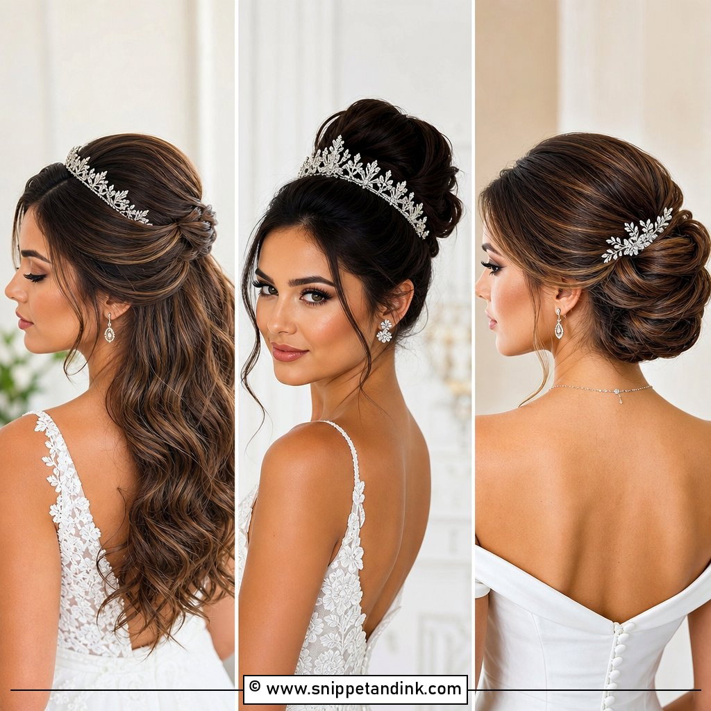 20 Princess Wedding Hair Ideas for a Fairytale Bride