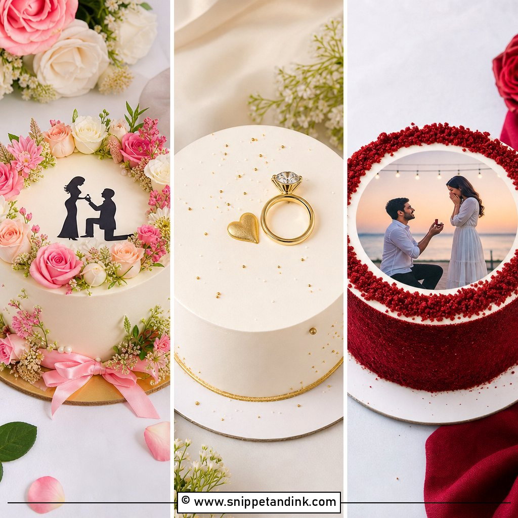 20 Proposal Cake Ideas for a Sweet Romantic Surprise
