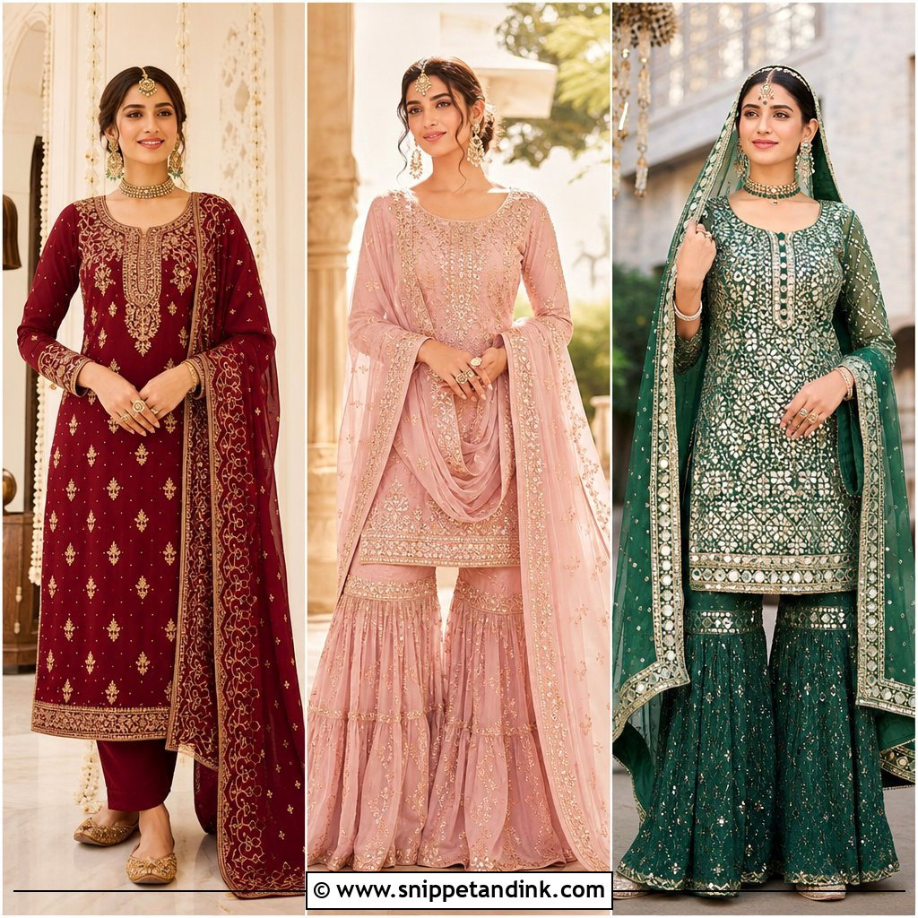 20 Punjabi Bridal Wedding Suit Ideas for a Regal Bridal Look