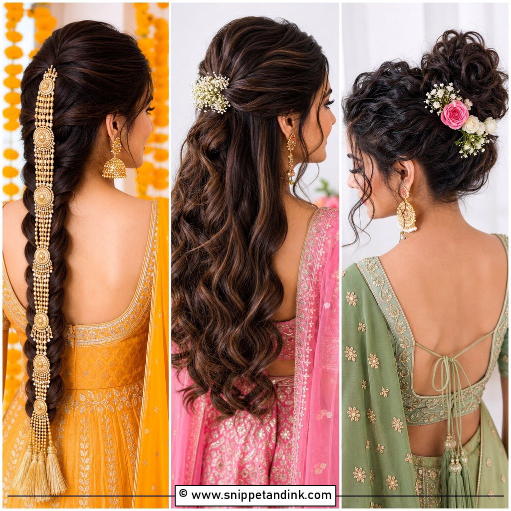 20 Punjabi Bride Hairstyle Ideas for Regal Wedding Glam