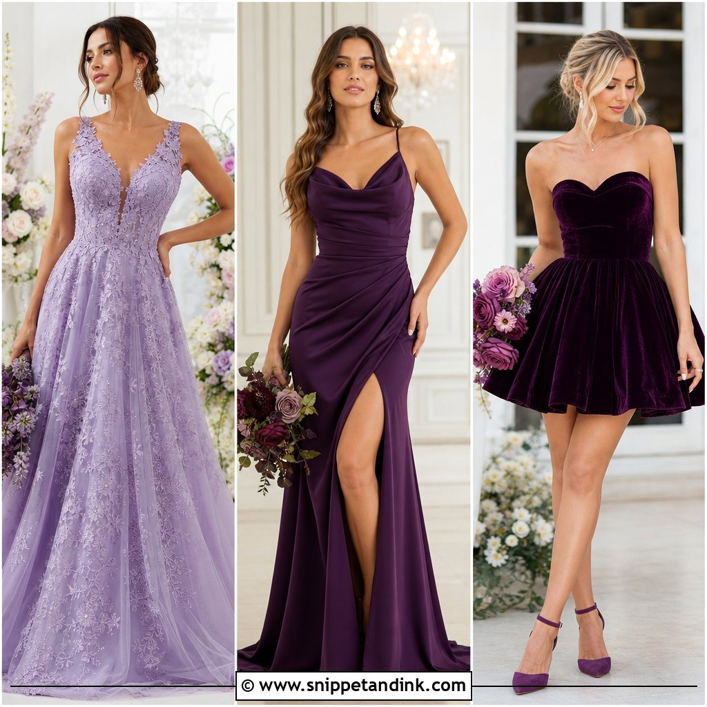 20 Purple Bride Dress Ideas for a Bold, Elegant Wedding Look