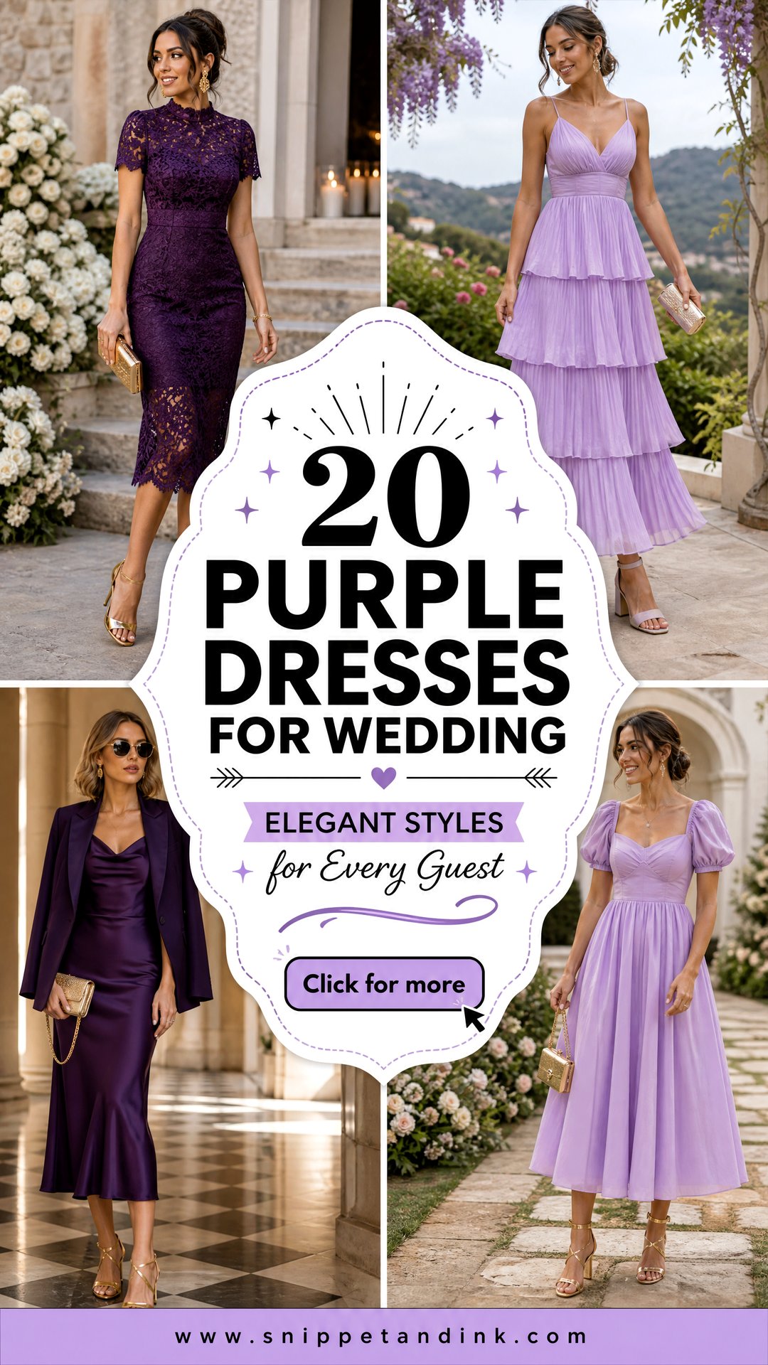 20 Purple Dresses for Wedding Elegant Styles for Every Guest - 20 Purple Dresses for Wedding: Elegant Styles for Every Guest
