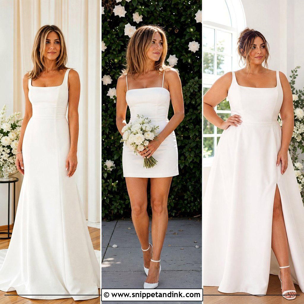 20 Rachel Green Wedding Dress Ideas With Iconic ’90s Style