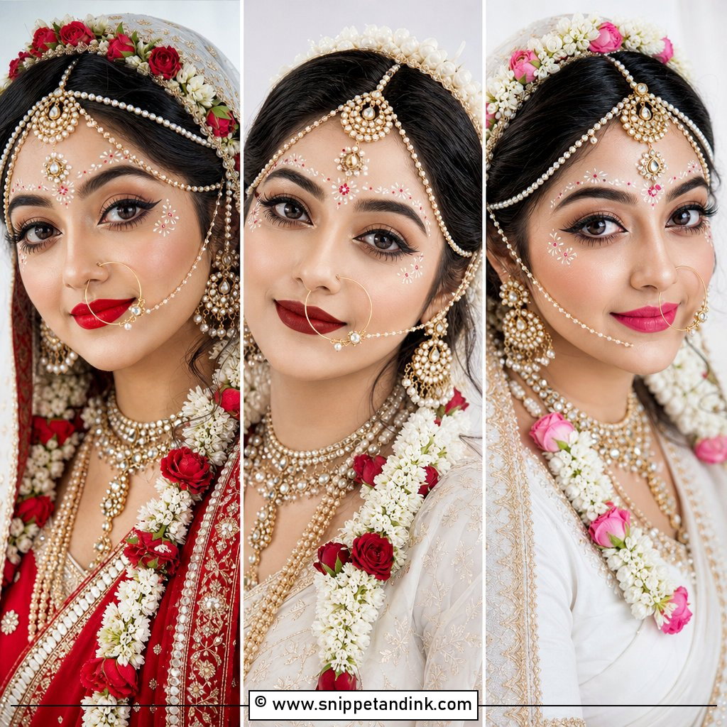 20 Radha Rani Bridal Makeup Look Ideas for Divine Glam