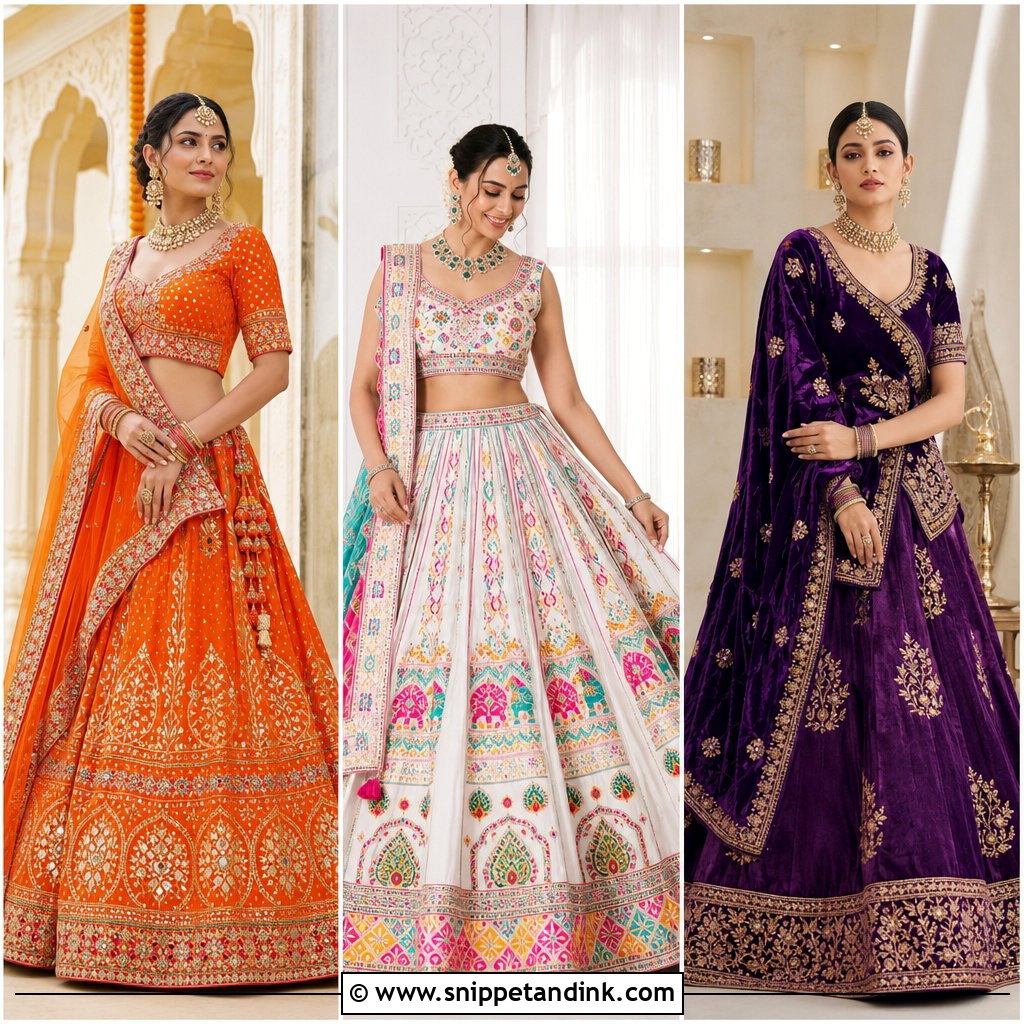 20 Rajasthani Lengha Ideas for a Regal Heritage Wedding Look