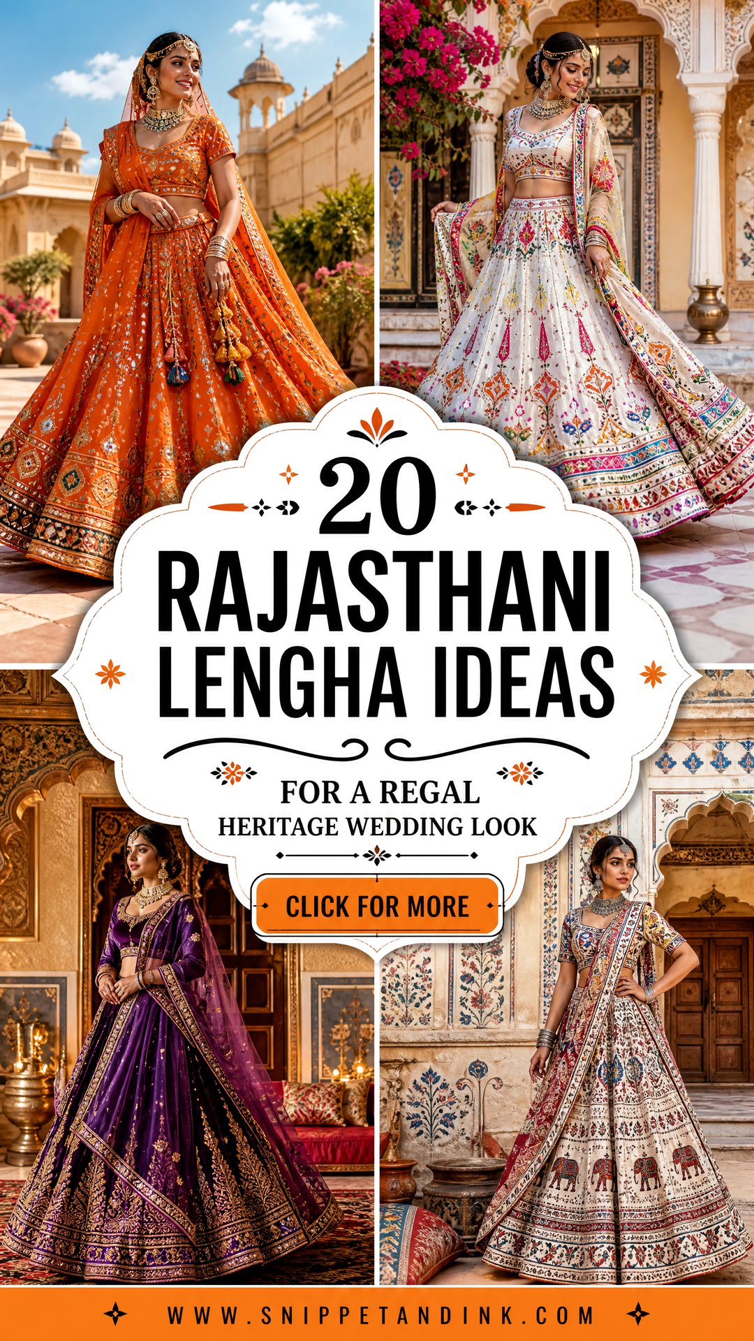 20 Rajasthani Lengha Ideas for a Regal Heritage Wedding Look - 20 Rajasthani Lengha Ideas for a Regal Heritage Wedding Look