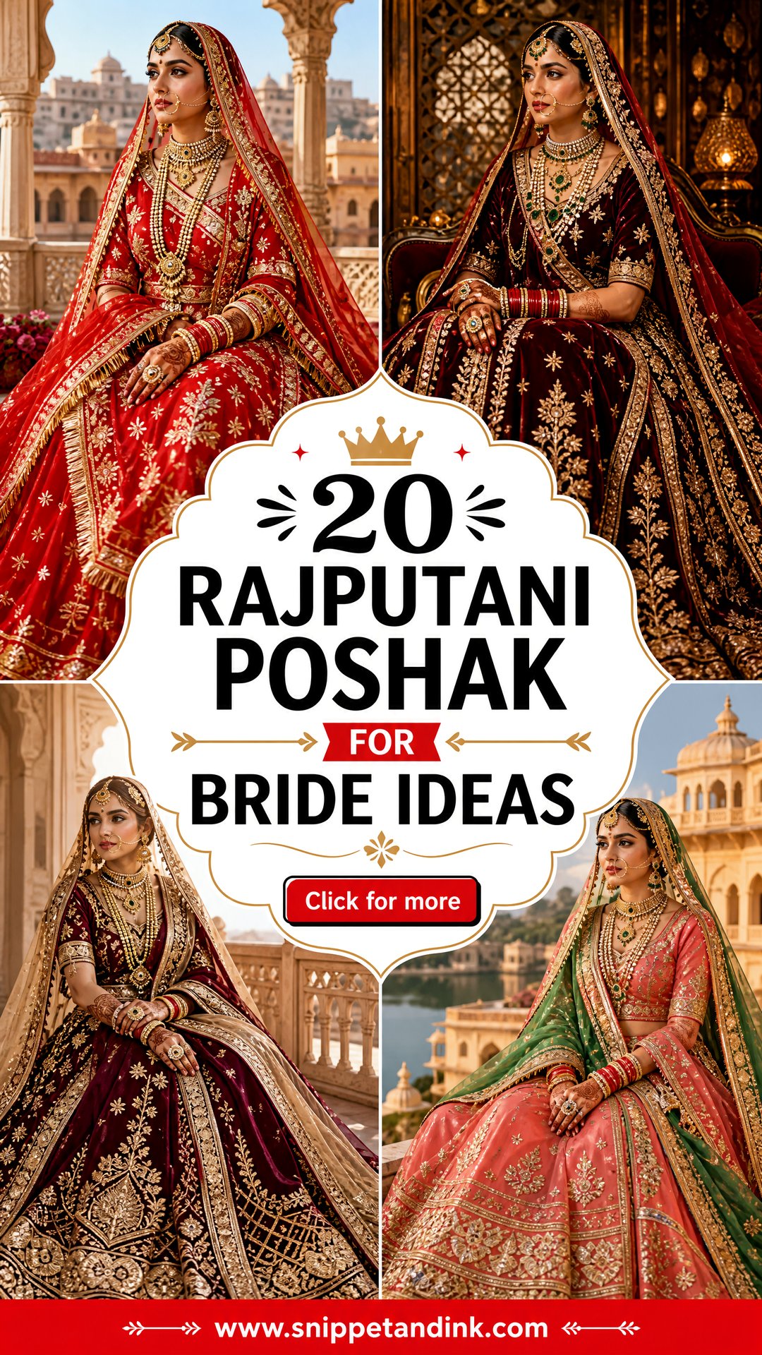 20 Rajputani Poshak for Bride Ideas for a Regal Wedding Look - 20 Rajputani Poshak for Bride Ideas for a Regal Wedding Look