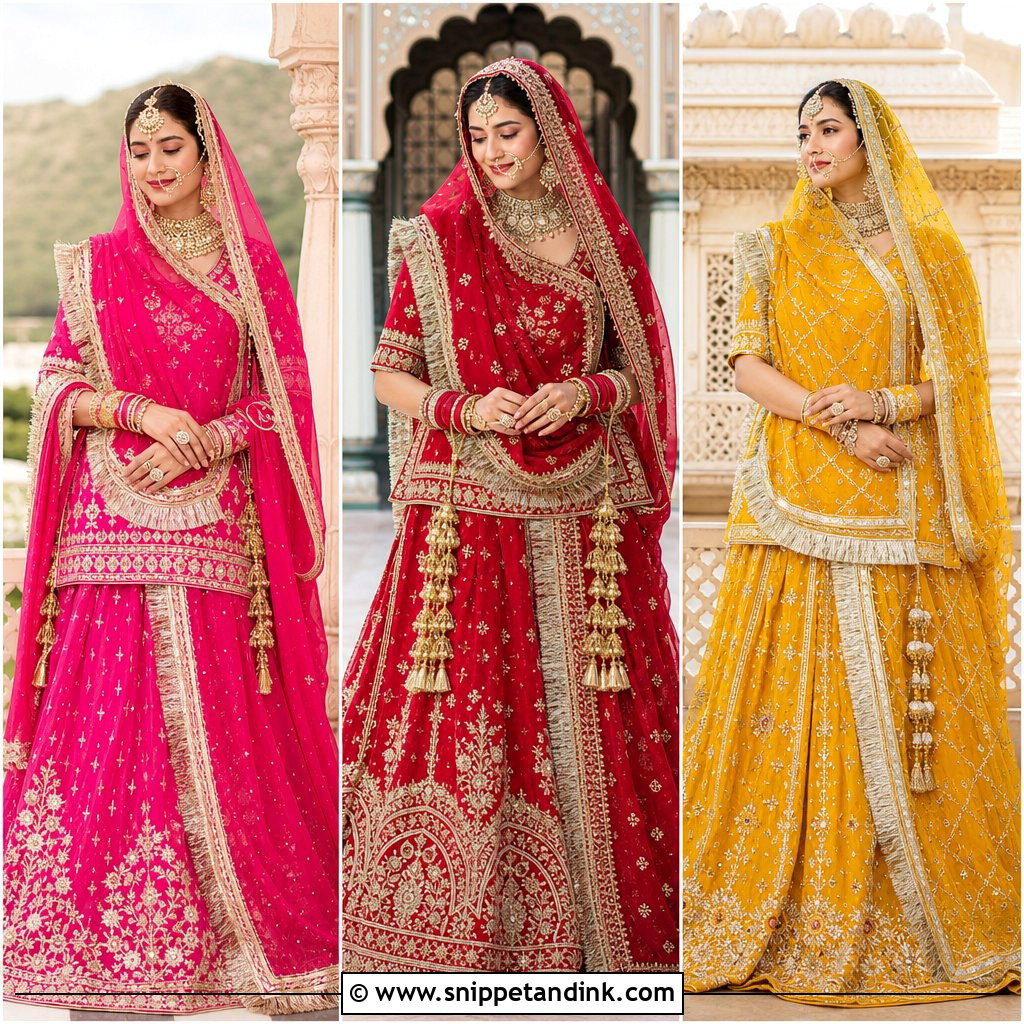 20 Rajputi Bridal Poshak Ideas for a Majestic Wedding Look