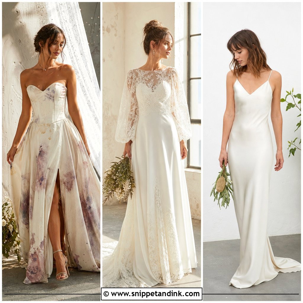 20 Recycled Wedding Dress Ideas for a Chic Green Wedding
