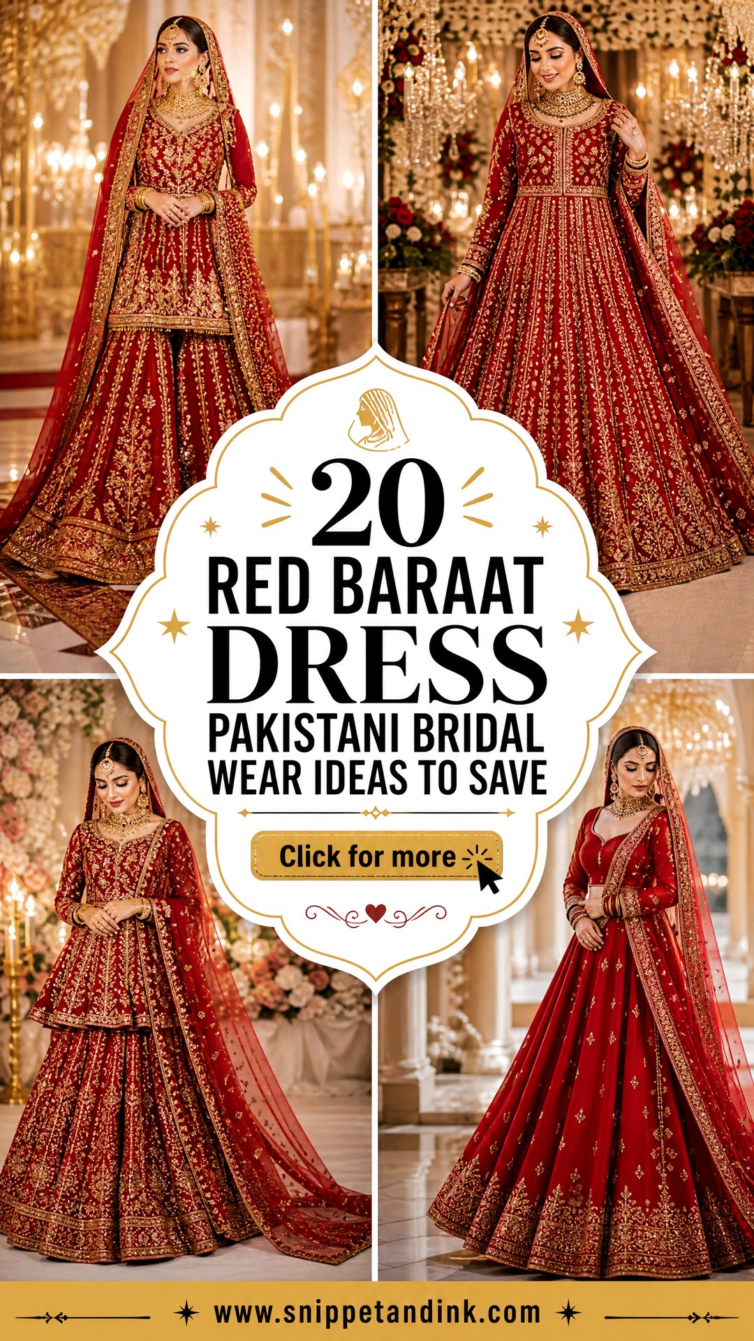 20 Red Baraat Dress Pakistani Bridal Wear Ideas to Save - 20 Red Baraat Dress Pakistani Bridal Wear Ideas to Save