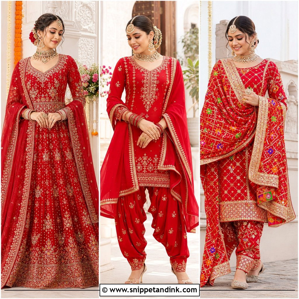 20 Red Bridal Suit Ideas for a Bold and Elegant Wedding