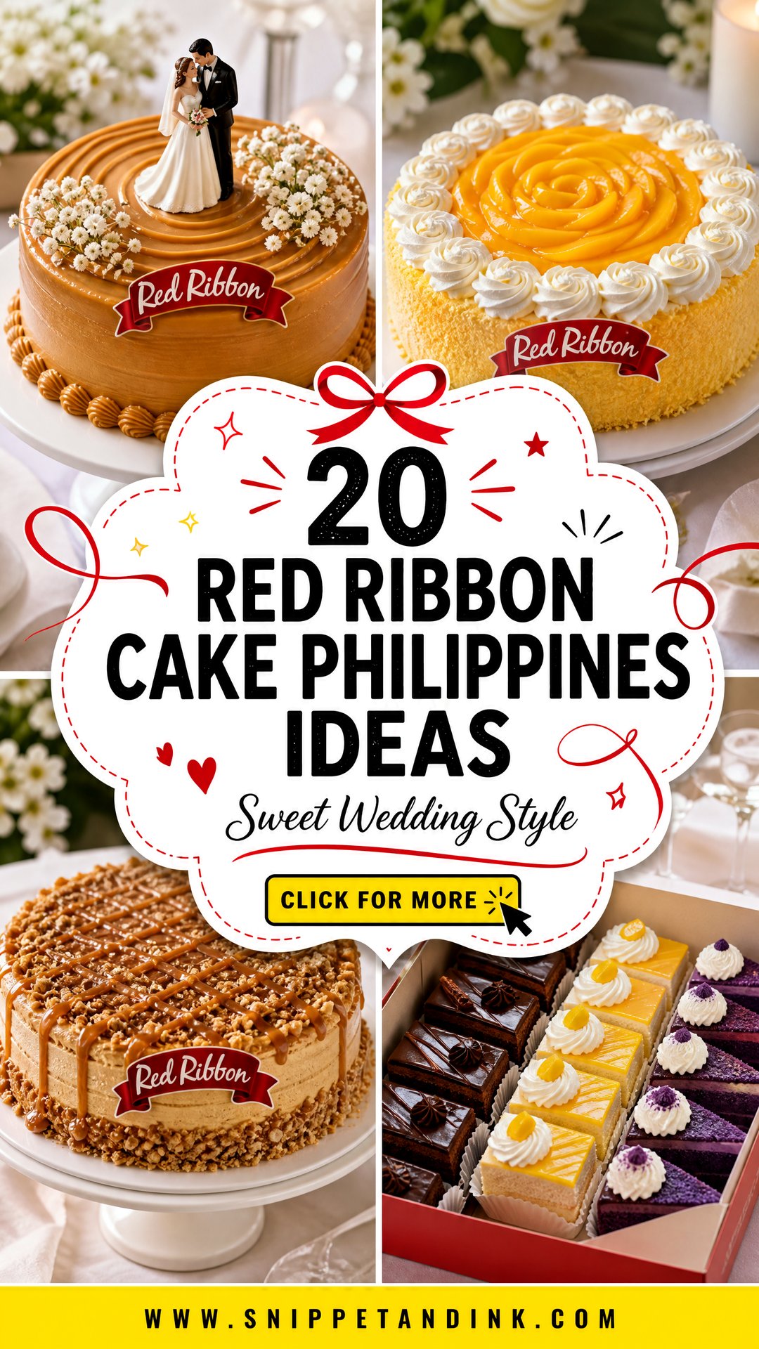 20 Red Ribbon Cake Philippines Ideas for Wedding Style - 20 Red Ribbon Cake Philippines Ideas for Wedding Style
