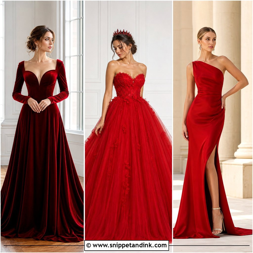 20 Red Wedding Gown Ideas for a Bold, Unforgettable Bridal Look