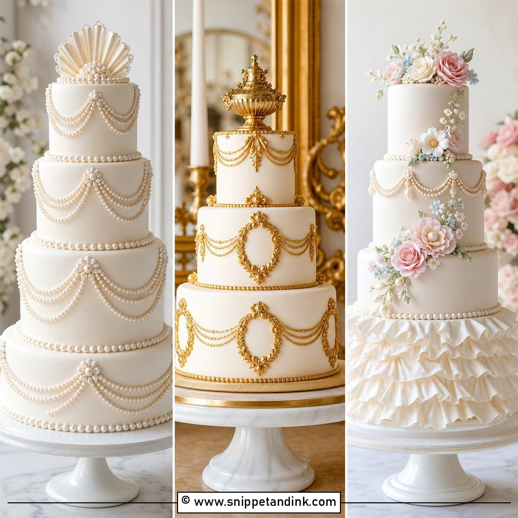 20 Regency Wedding Cake Ideas for Romantic Celebrations