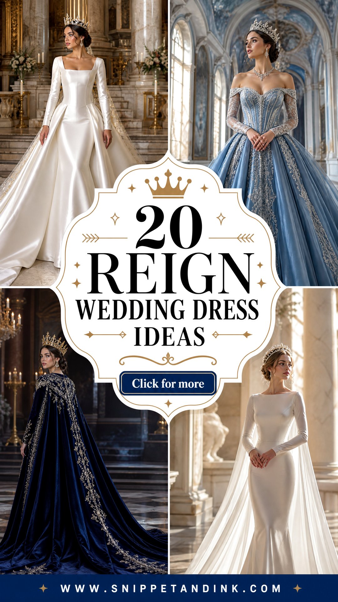 20 Reign Wedding Dress Ideas for a Majestic Royal-Inspired Look - 20 Reign Wedding Dress Ideas for a Majestic, Royal-Inspired Look