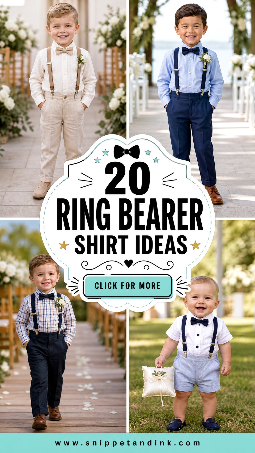 20 Ring Bearer Shirt Ideas for a Picture-Perfect Ceremony - 20 Ring Bearer Shirt Ideas for a Picture-Perfect Ceremony