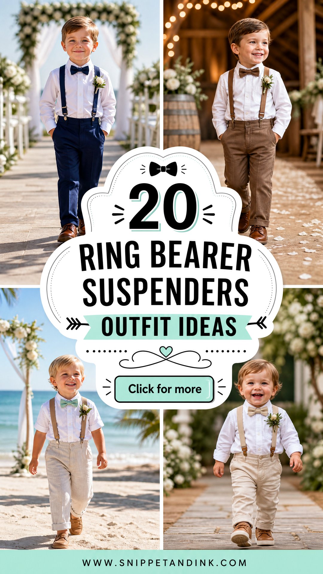 20 Ring Bearer Suspenders Outfit Ideas Dapper Wedding Looks - 20 Ring Bearer Suspenders Outfit Ideas: Dapper Wedding Looks