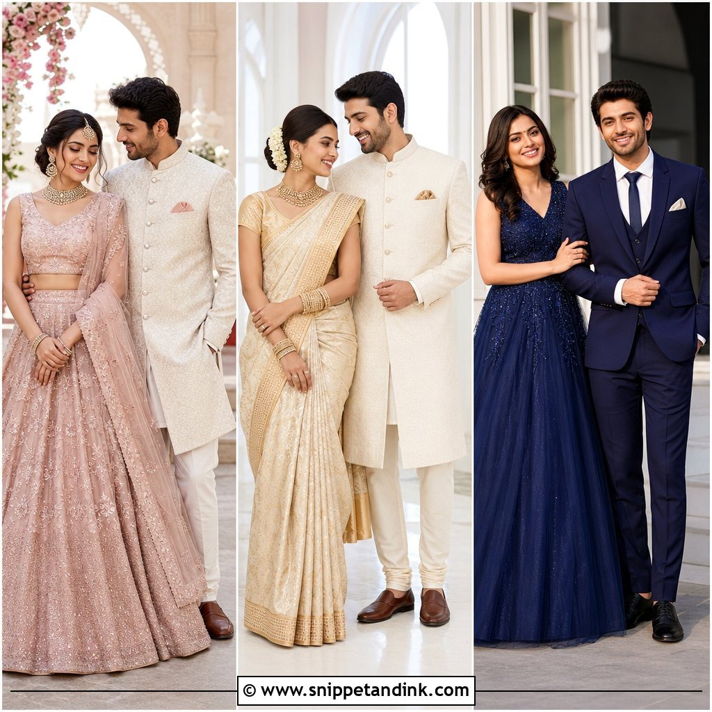 20 Ring Ceremony Couple Dress Ideas Picture-Perfect Looks