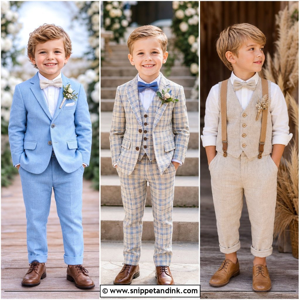 20 Ringbearers Outfits Cute Wedding Looks for the Big Day