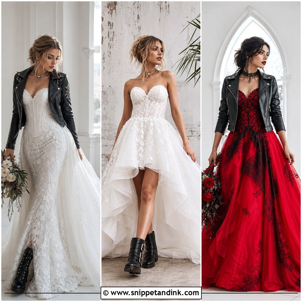 20 Rock and Roll Wedding Dress Ideas: Bold Bridal Looks That Rock