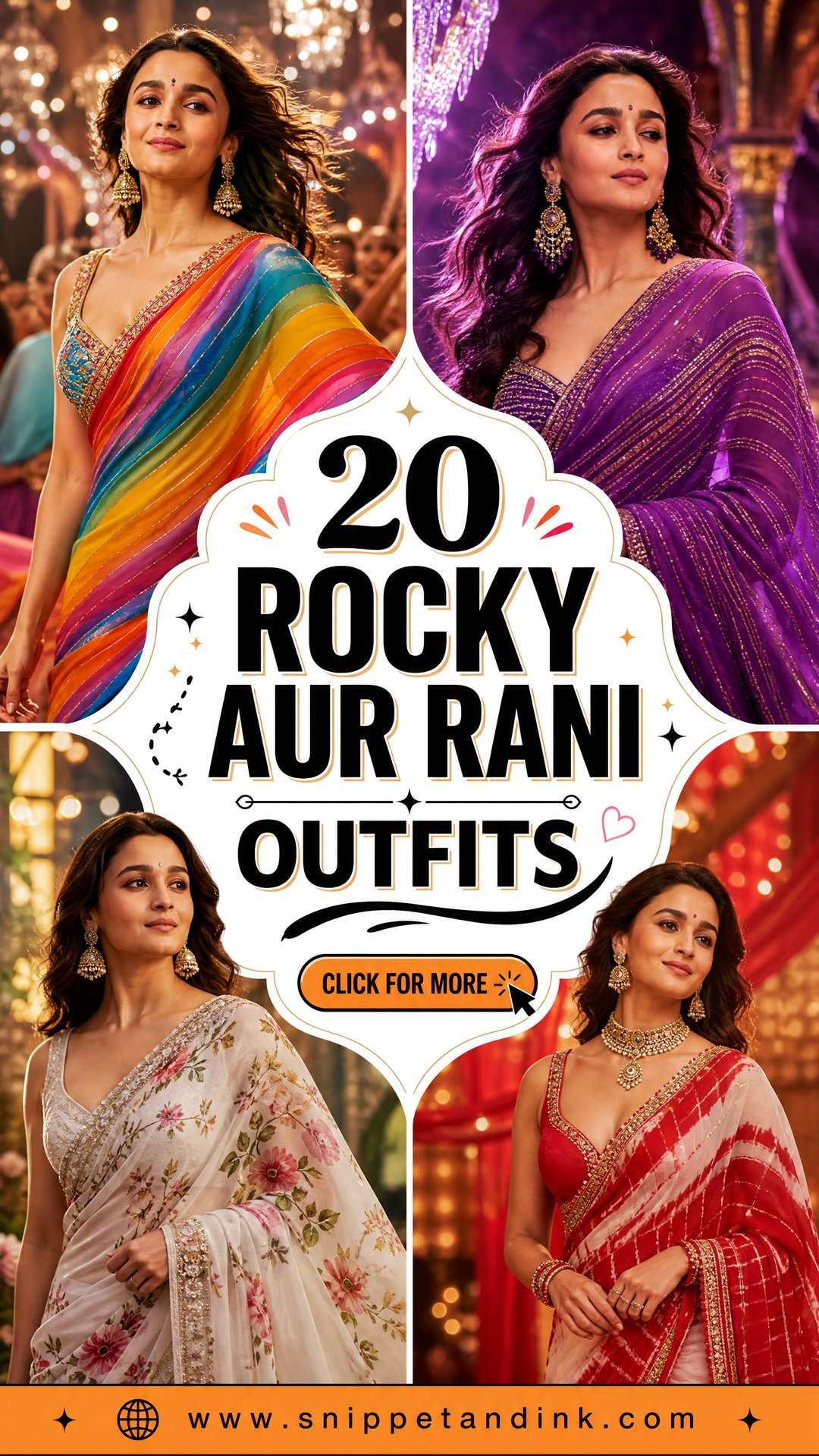 20 Rocky Aur Rani Outfits Glam Looks Inspired by the Film - 20 Rocky Aur Rani Outfits: Glam Looks Inspired by the Film