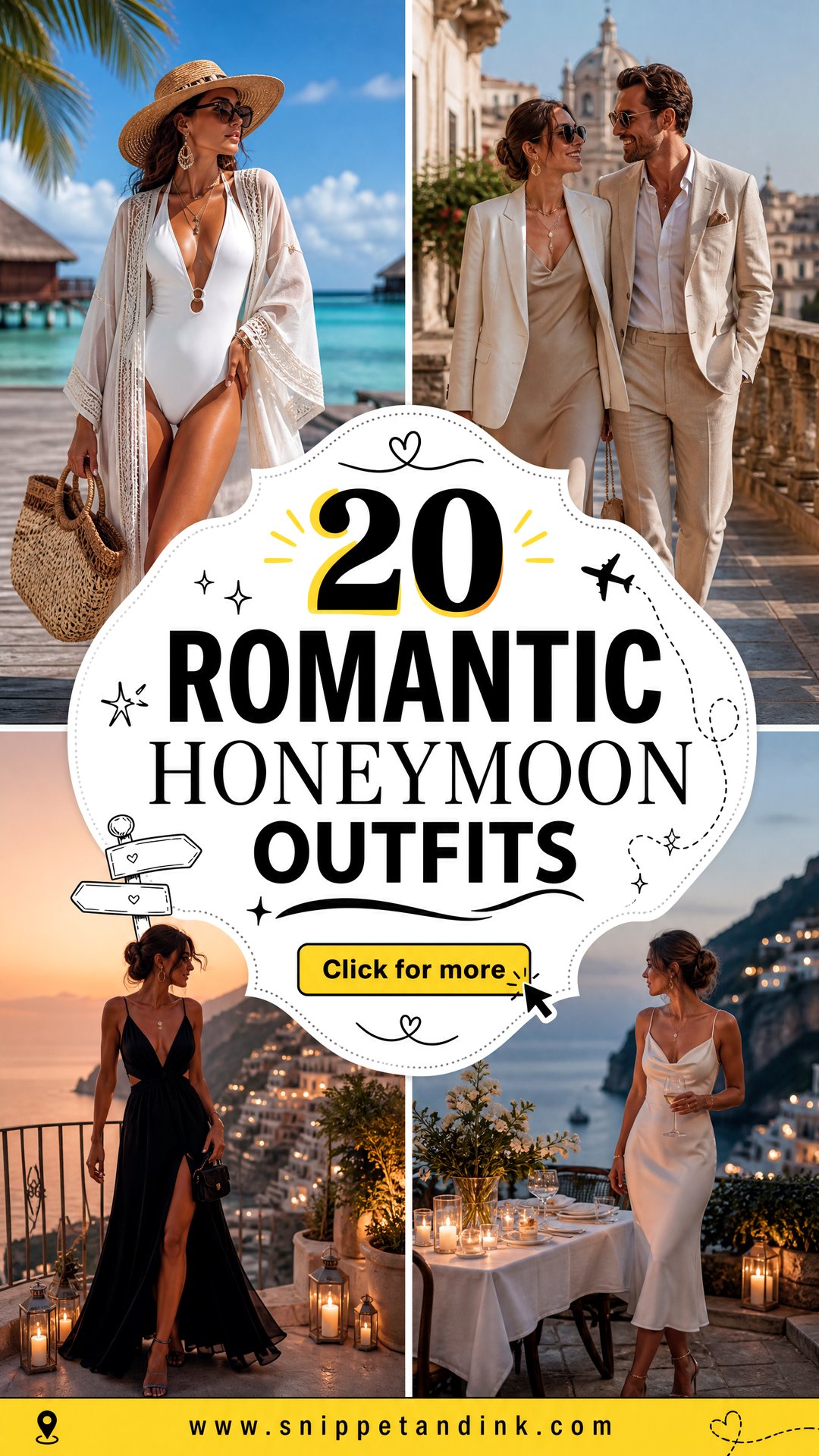 20 Romantic Honeymoon Outfits for Every Dreamy Getaway Plan - 20 Romantic Honeymoon Outfits for Every Dreamy Getaway Plan