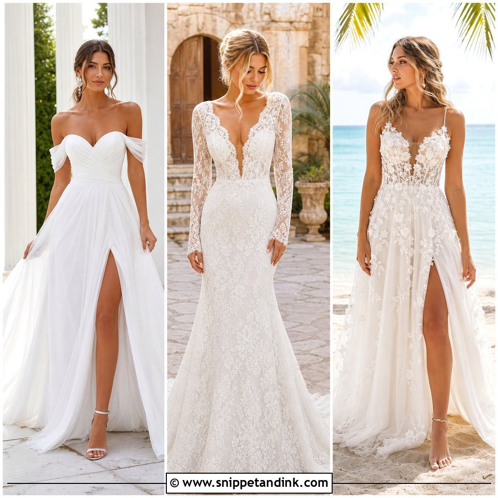 20 Romantic Wedding Dresses for an Unforgettably Dreamy Look